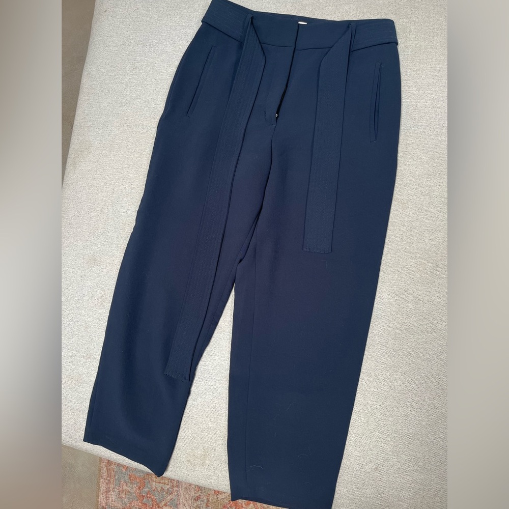 Wilfred Aritzia Tie-Front High-Waisted Pant